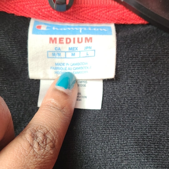 Men's Champion Full Zip Up Jacket - Picture 7 of 9